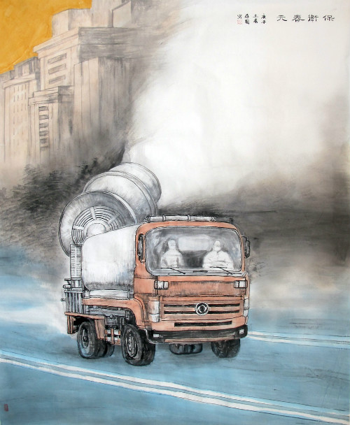 【甘肅全民戰(zhàn)“疫”】保衛(wèi)春天！蘭州榆中縣文藝界致敬“逆行者”