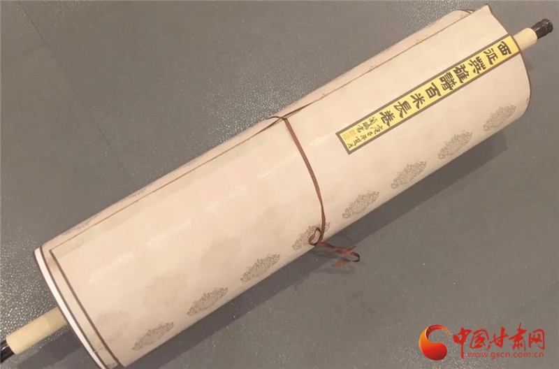 高臺(tái)縣文聯(lián)創(chuàng)作書法作品百米長卷《西征英雄譜》受關(guān)注