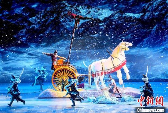 圖為《天下雄關(guān)》演出劇照?！「哒?攝