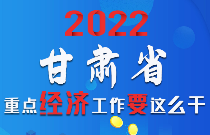 【甘快看·圖解】速覽！2022甘肅省重點經(jīng)濟工作要這么干！
