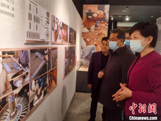 圖為展覽現(xiàn)場(chǎng)?！●T志軍 攝