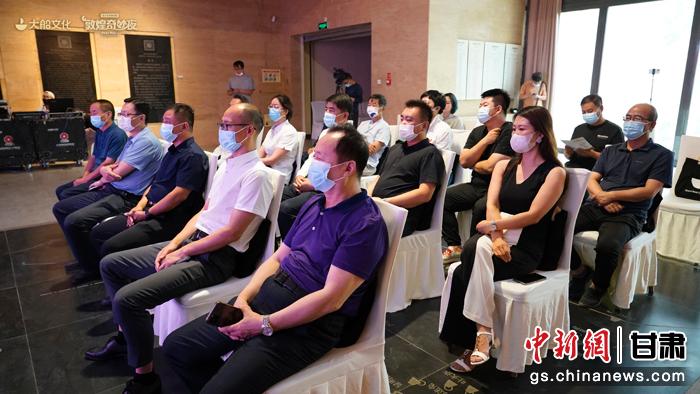 親子音樂舞臺劇《敦煌奇妙夜》全國巡演新聞發(fā)布會現(xiàn)場。