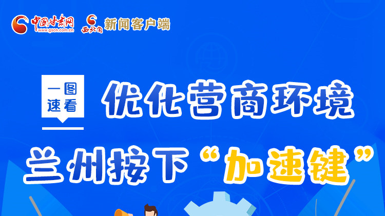 一圖速看|優(yōu)化營商環(huán)境，蘭州按下“加速鍵”