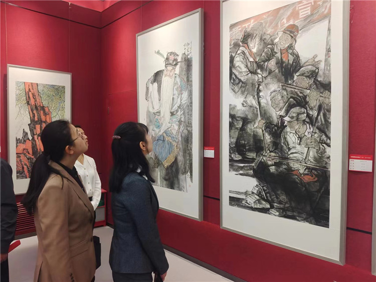 2023年5月，甘肅省紀(jì)委監(jiān)委機(jī)關(guān)、省委巡視辦、省文旅廳主辦，甘肅畫院承辦的甘肅省廉潔文化美術(shù)、書法、設(shè)計作品展開展，逾萬人參觀。.jpg