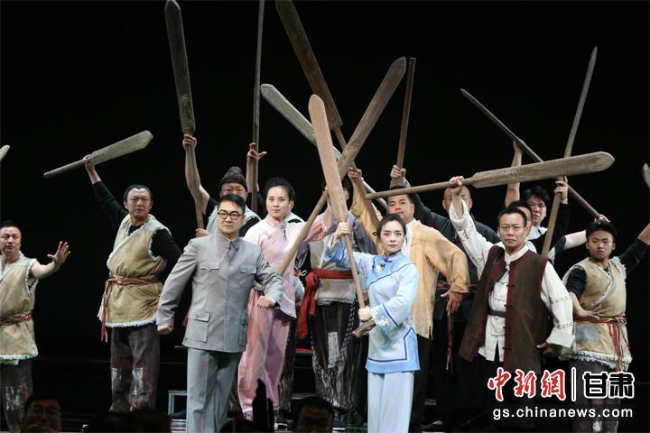 圖為演出劇照。甘肅省隴劇院供圖