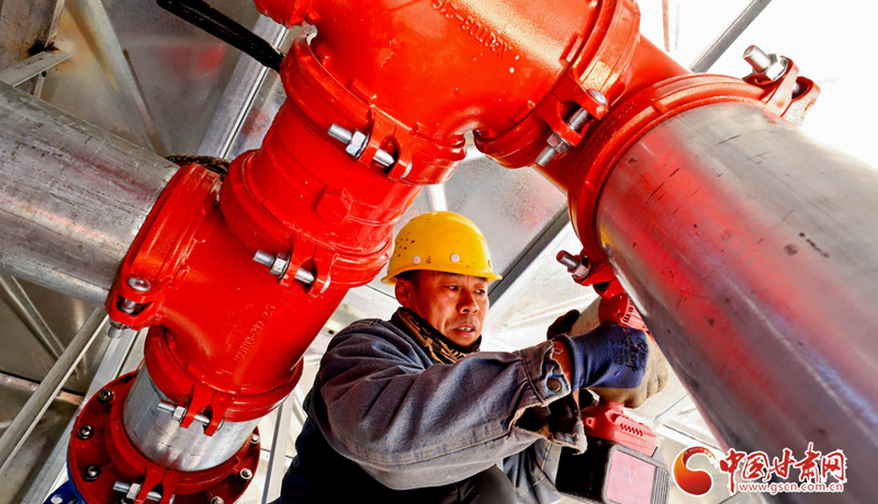 隴拍客丨高臺：超級“充電寶”加緊建設(shè)